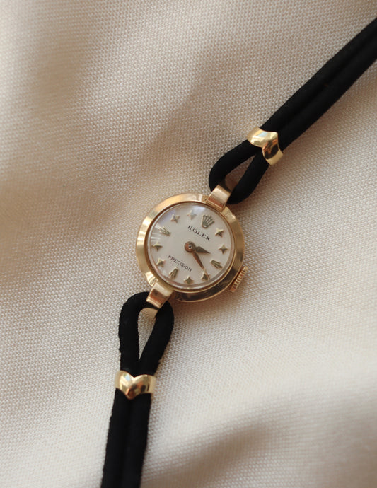 Rolex 18ct Gold Manual Wind Ladies Wristwatch - 1959