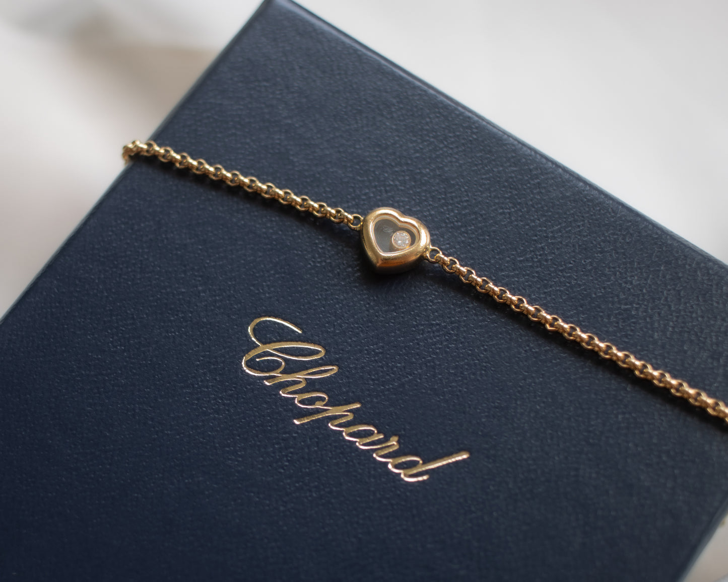 Chopard Happy Diamonds Heart Bracelet in 18ct yellow gold