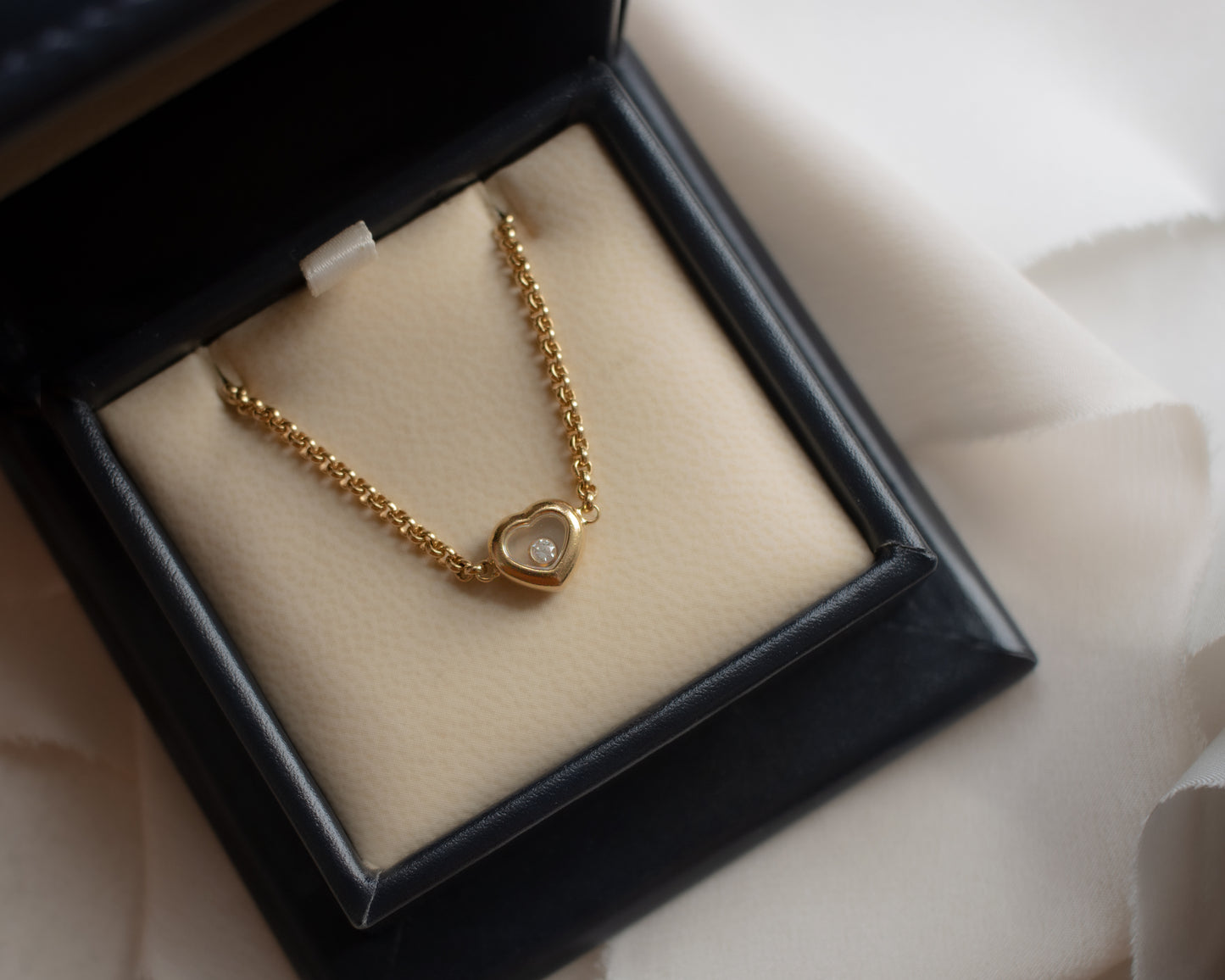 Chopard Happy Diamonds Heart Bracelet in 18ct yellow gold