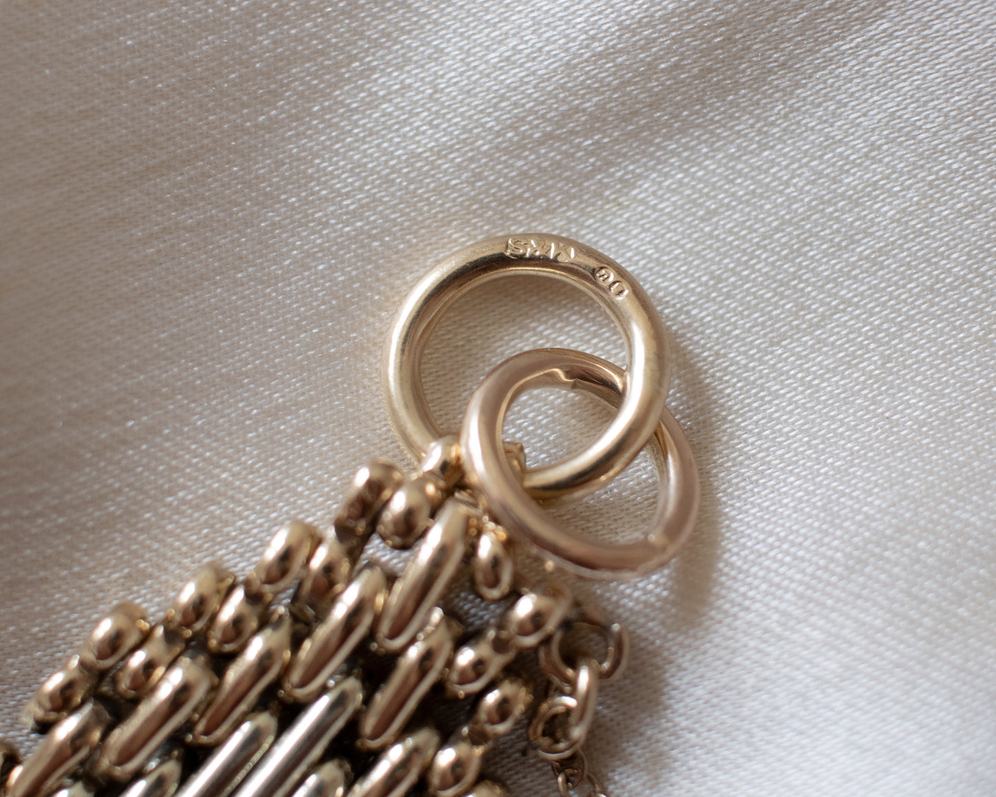 Vintage 1968 9ct Gold Wide Gate Bracelet - 34g Heart Padlock