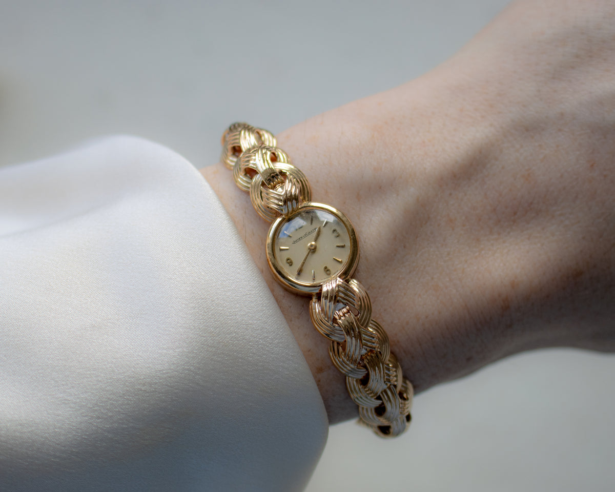 Vintage Jaeger-LeCoultre Ladies 9ct Gold Bracelet Watch | c.1960s
