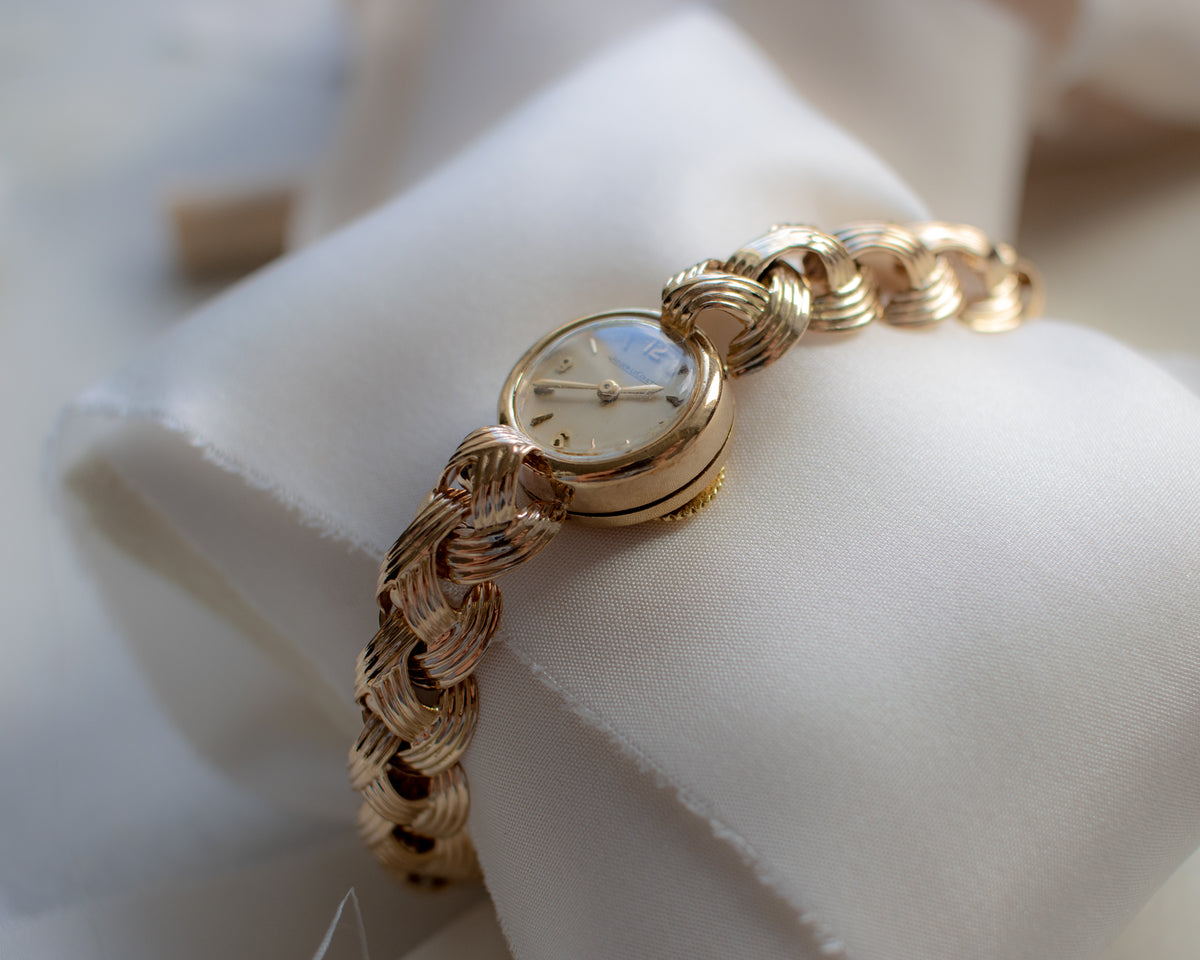 Vintage Jaeger-LeCoultre Ladies 9ct Gold Bracelet Watch | c.1960s