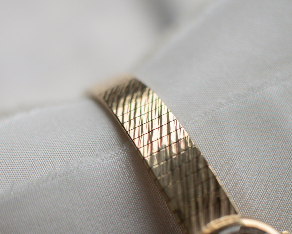 Vintage Rolex Precision 243.0 9ct Gold Ladies Bracelet Watch | 1969 Full Set
