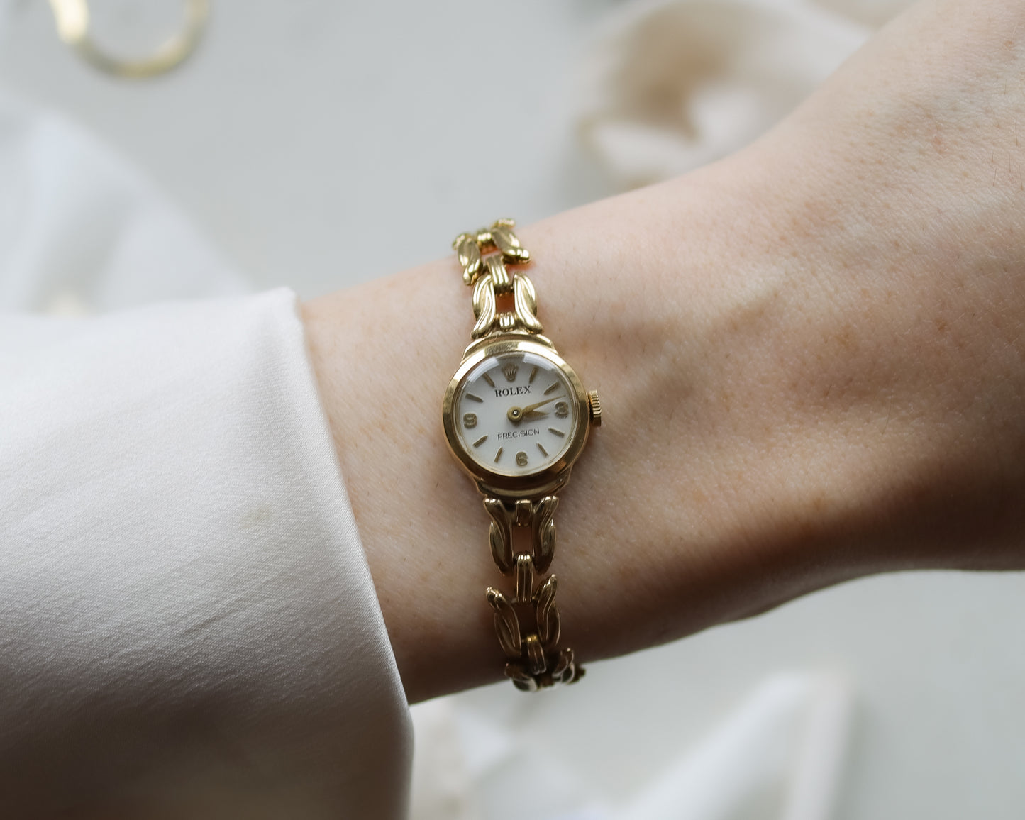Vintage Rolex Precision Ladies’ Watch in 9ct Gold | 1958