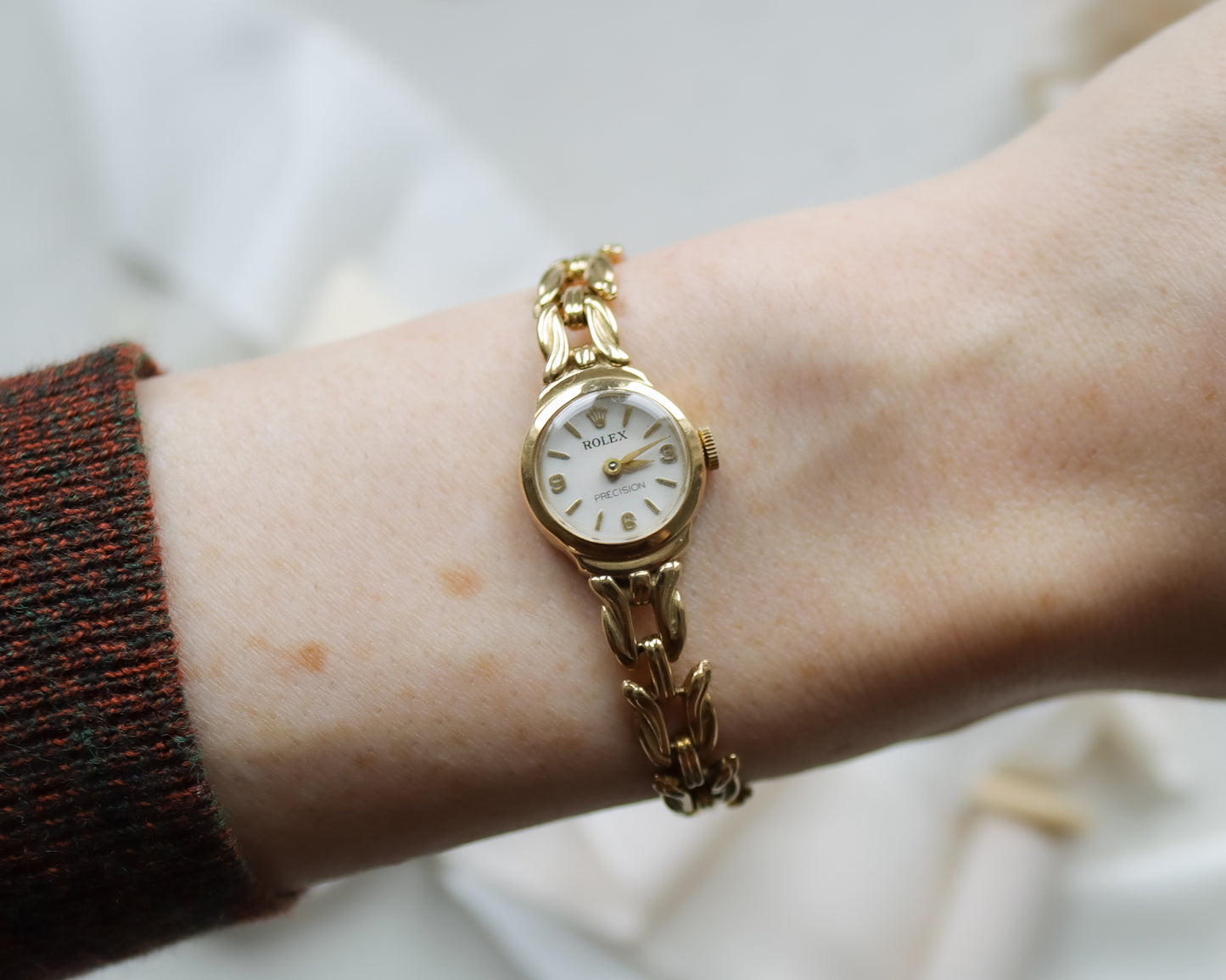 Vintage Rolex Precision Ladies’ Watch in 9ct Gold | 1958