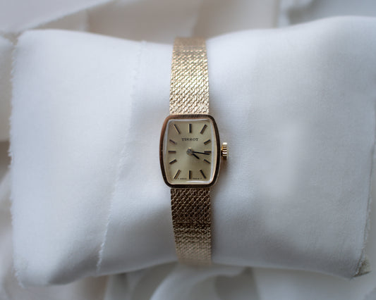 Vintage Tissot Ladies’ 9ct Gold Cocktail Watch | c.1970s