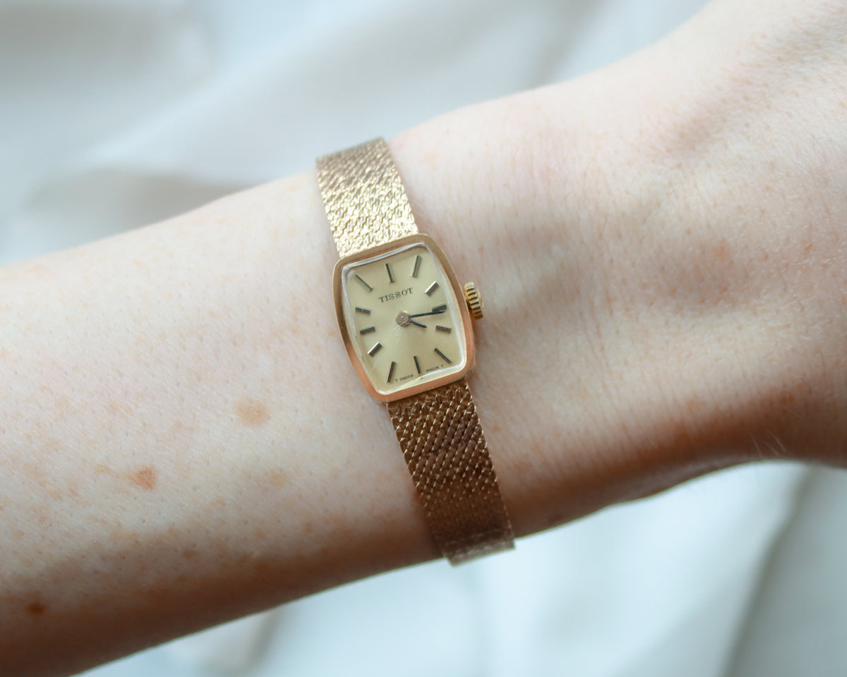 Vintage Tissot Ladies’ 9ct Gold Cocktail Watch | c.1970s
