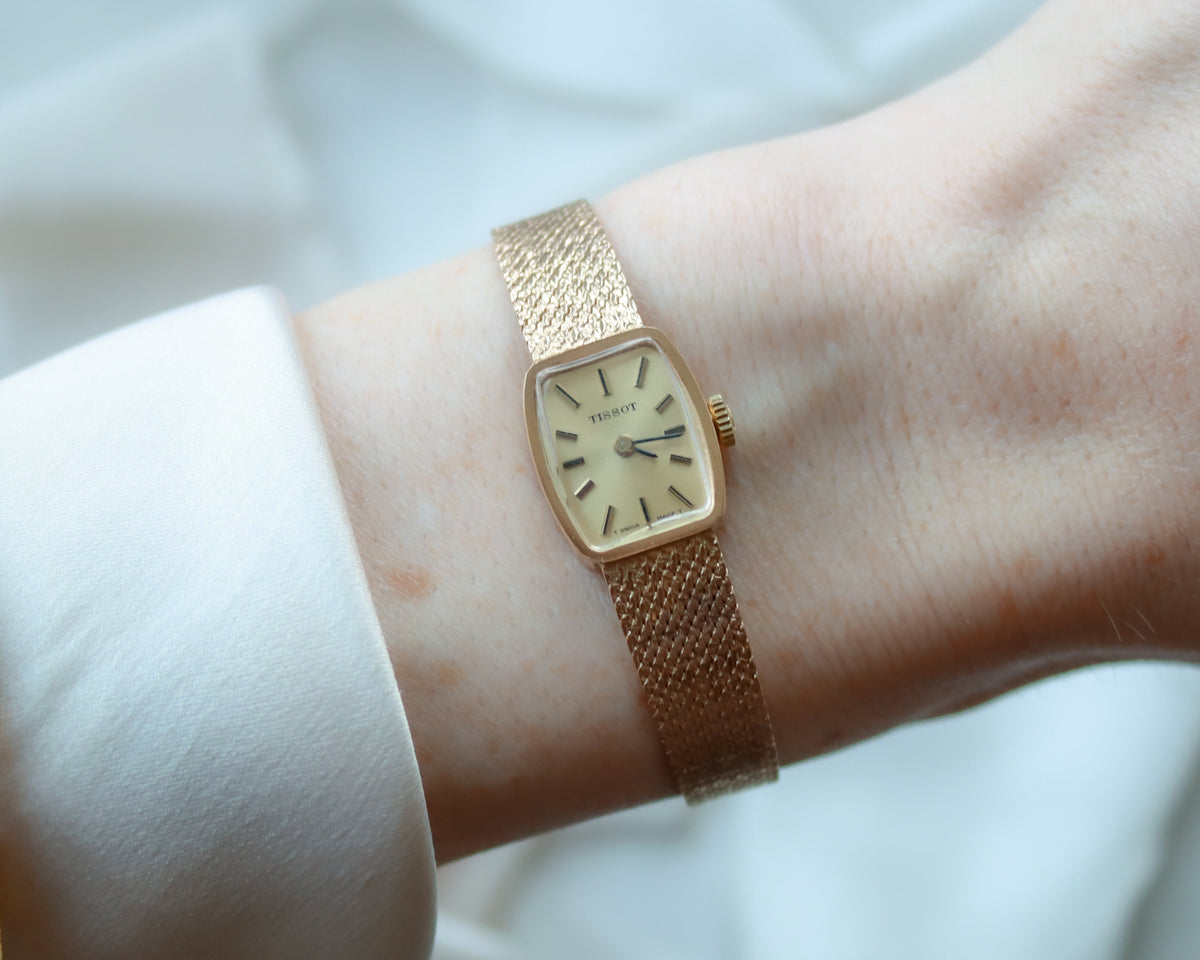 Vintage Tissot Ladies’ 9ct Gold Cocktail Watch | c.1970s