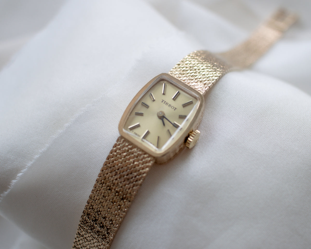 Vintage Tissot Ladies’ 9ct Gold Cocktail Watch | c.1970s