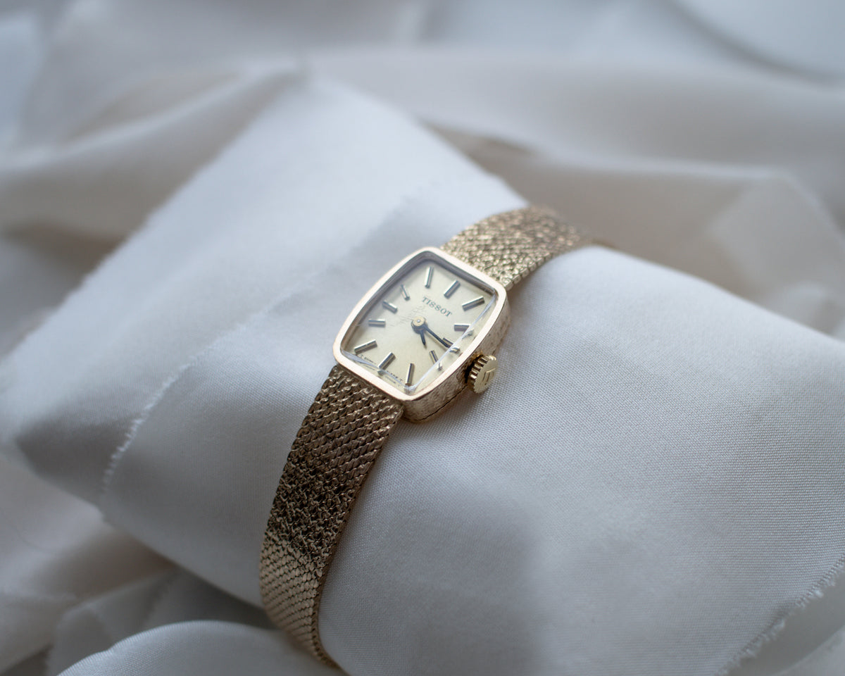 Vintage Tissot Ladies’ 9ct Gold Cocktail Watch | c.1970s