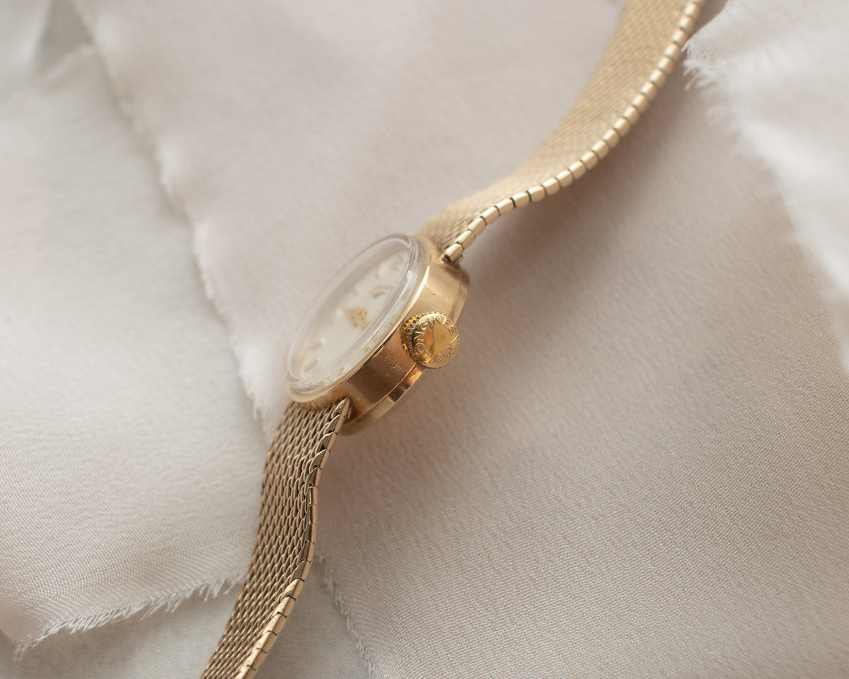 Vintage Longines 9ct Yellow Gold Ladies Bracelet Watch | London 1960