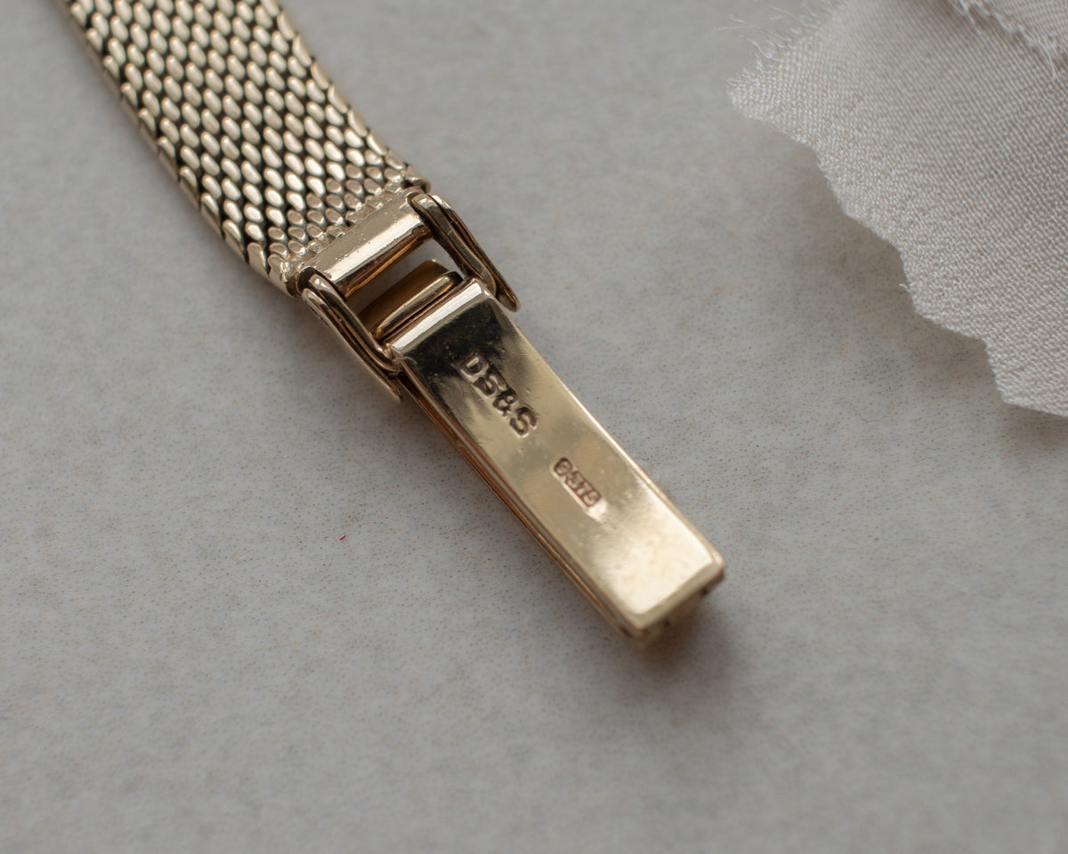 Vintage Longines 9ct Yellow Gold Ladies Bracelet Watch | London 1960