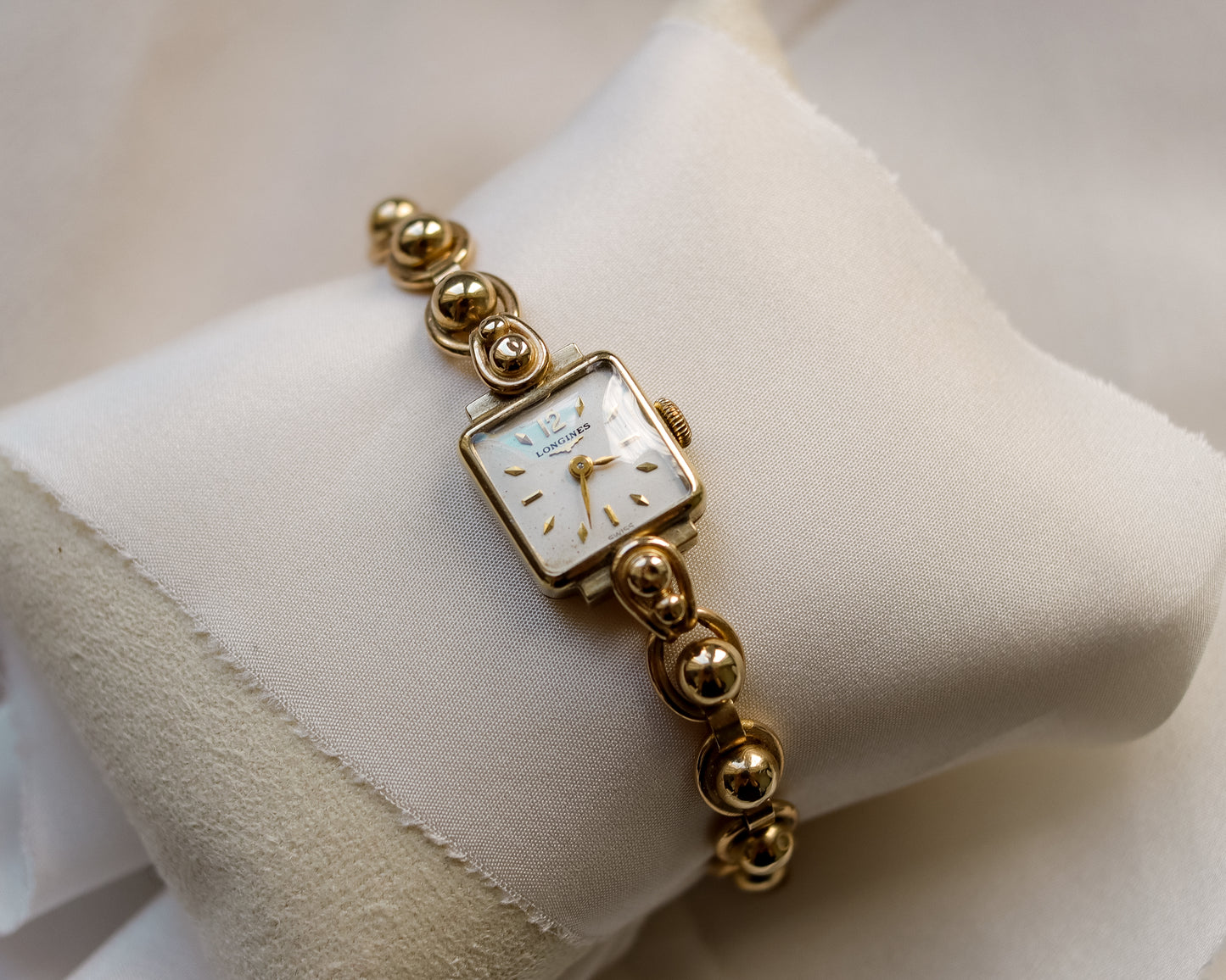 Vintage Longines Ladies’ 9ct Gold Bracelet Watch | c.1953–1954