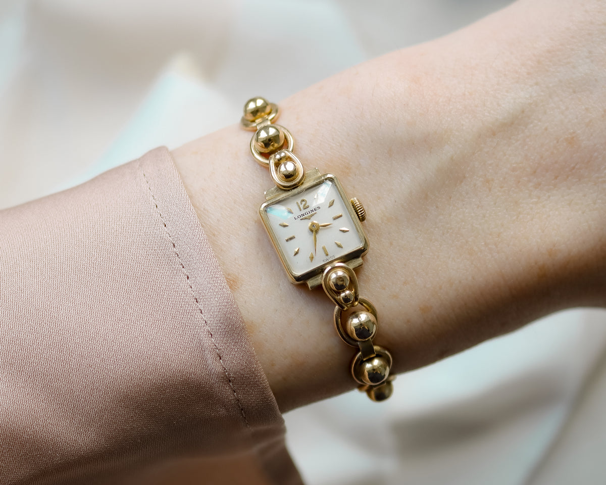 Vintage Longines Ladies’ 9ct Gold Bracelet Watch | c.1953–1954