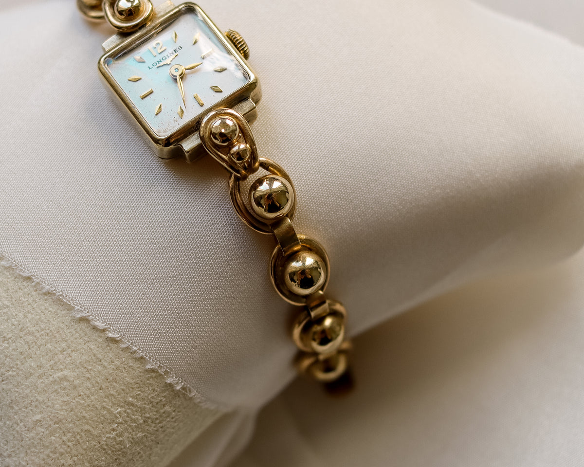 Vintage Longines Ladies’ 9ct Gold Bracelet Watch | c.1953–1954