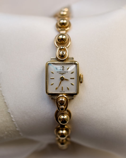 Vintage Longines Ladies’ 9ct Gold Bracelet Watch | c.1953–1954