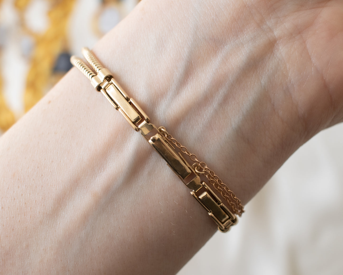 Vintage 1959 Rolex Precision Ladies 9ct Gold Watch - Solid Gold Bracelet