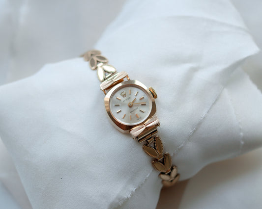 Vintage Rolex Precision 9ct Gold Ladies’ Cocktail Watch | 1968