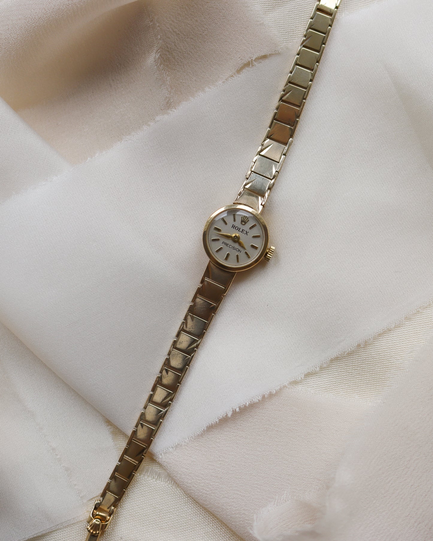 Vintage 9ct Gold Rolex Precision Ladies Watch – 1965