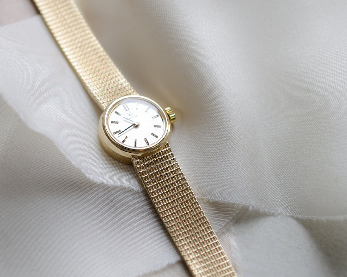 1970 Omega 9ct gold ladies cocktail wristwatch