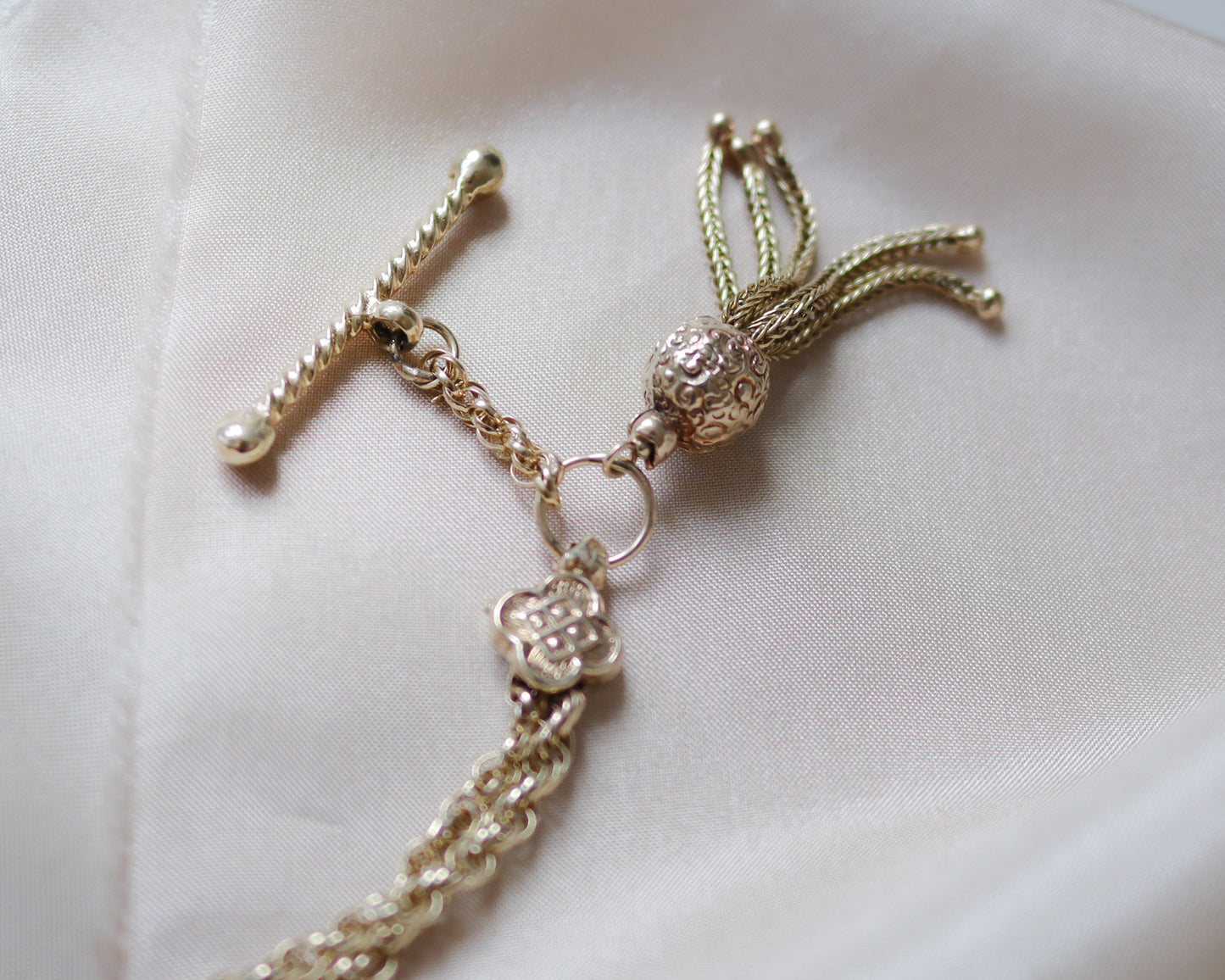 19th century 9ct Albertina chain bracelet
