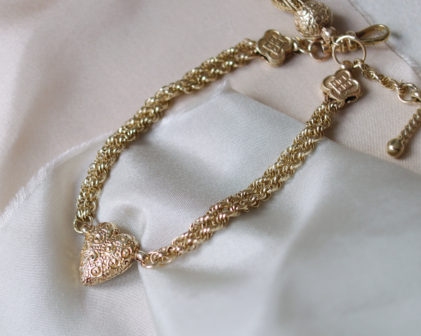 19th century 9ct Albertina chain bracelet