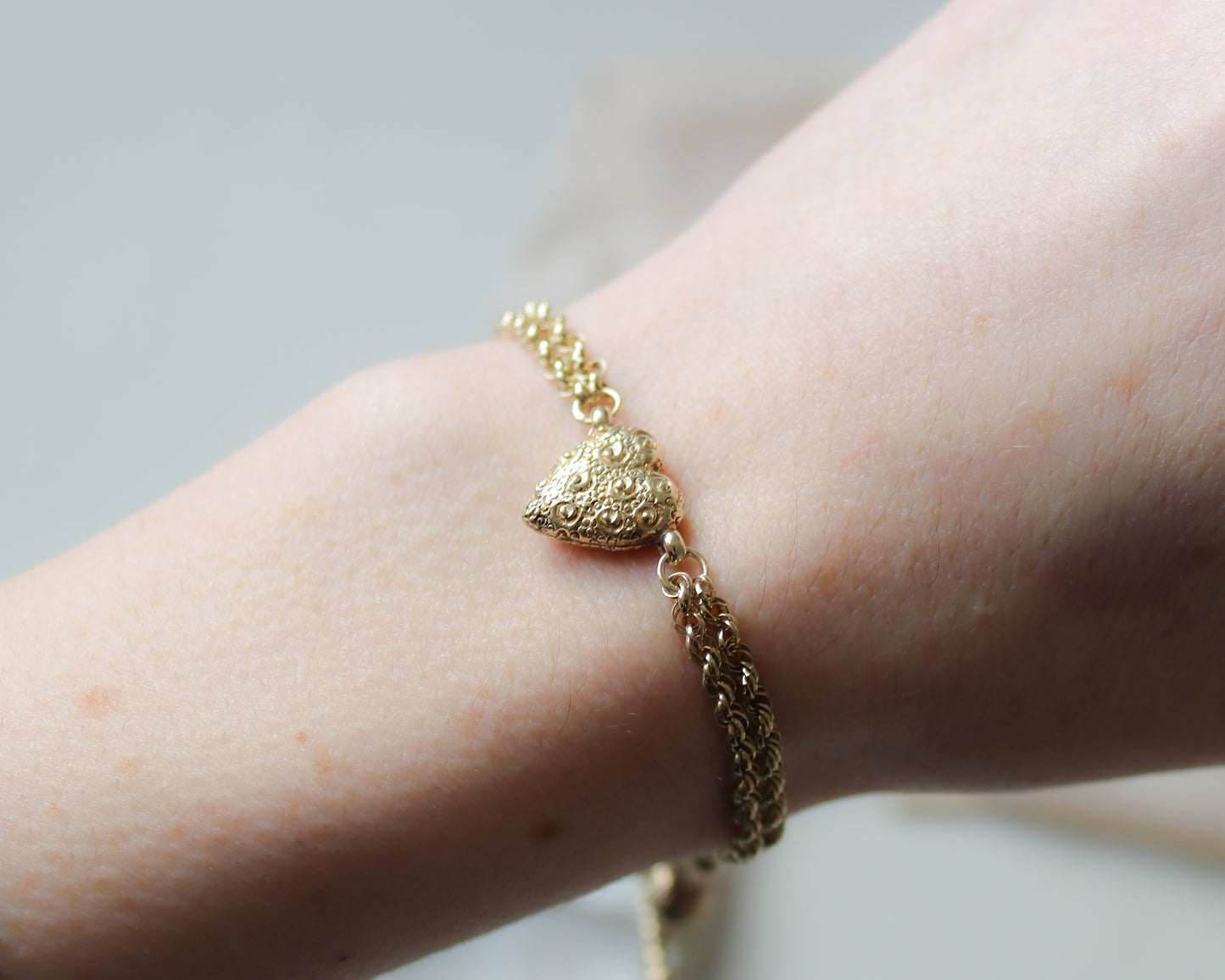 19th century 9ct Albertina chain bracelet