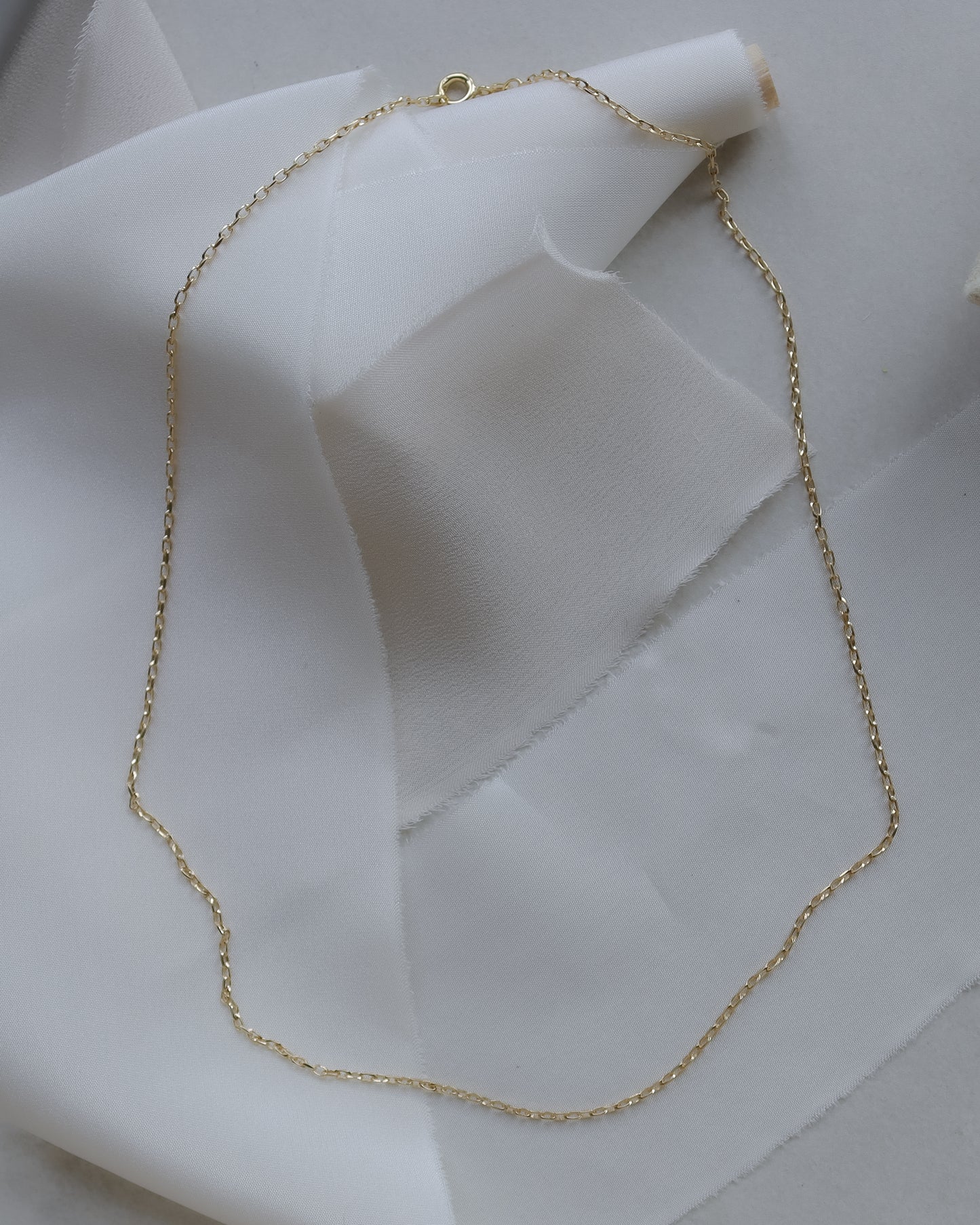 Vintage Fine Biker Link Necklace Chain - 1988