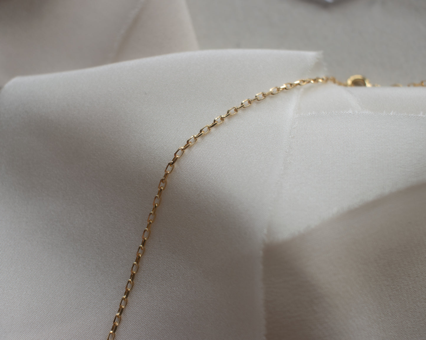 Vintage Fine Biker Link Necklace Chain - 1988