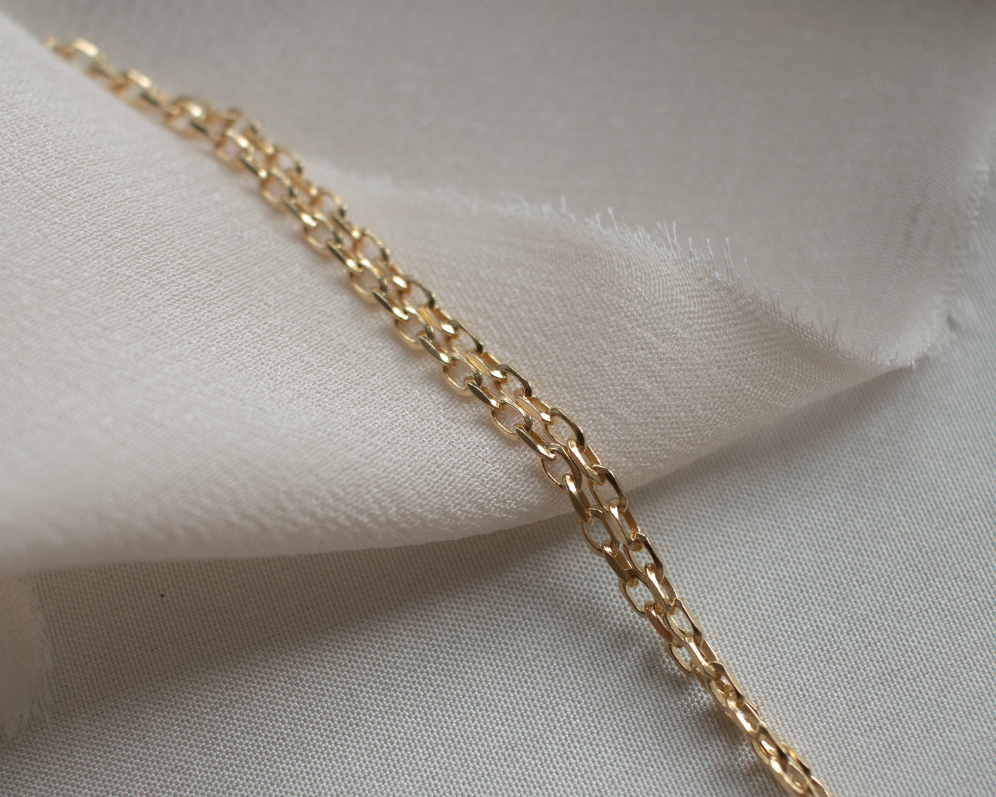 Vintage Fine Biker Link Necklace Chain - 1988