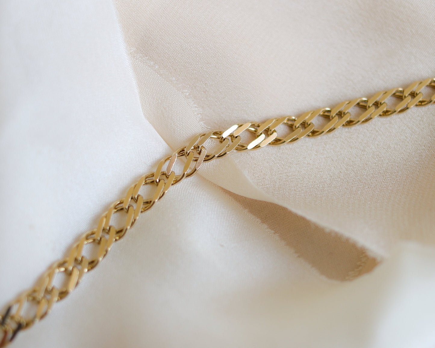 Deposit for 9ct gold heavy double curb link necklace