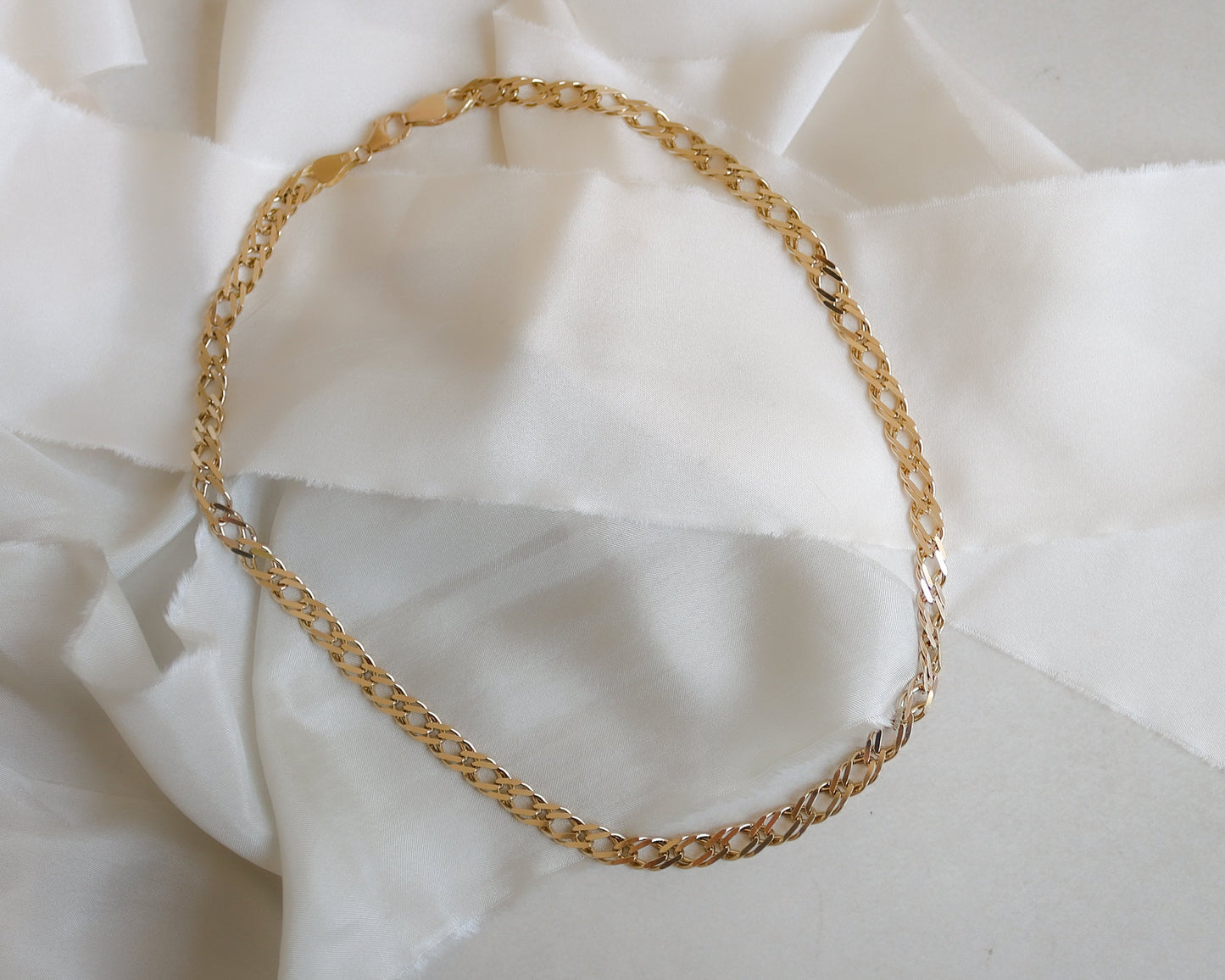 Deposit for 9ct gold heavy double curb link necklace