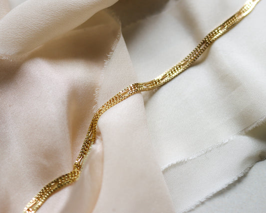 Vintage 9ct gold fancy link bracelet