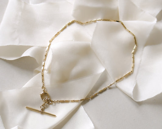 Antique 9ct fancy link watch chain