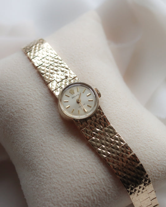 Vintage 9ct Gold Rolex Ladies’ Bracelet Wristwatch 1966