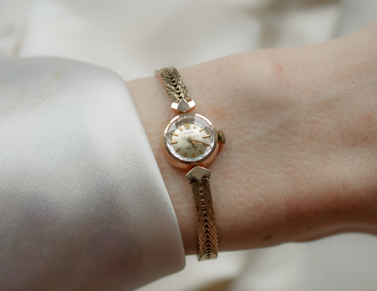 9ct Rolex Ladies Manual Wind Wristwatch - 1962