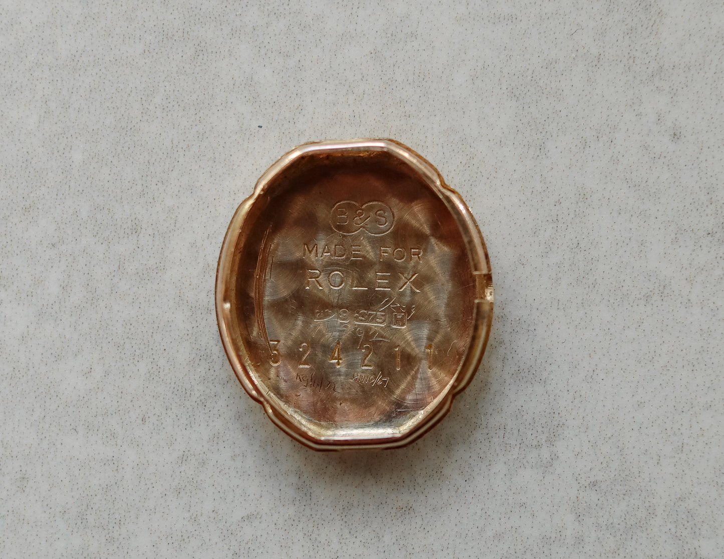 Rolex Tudor 9ct Gold Ladies Manual Wind Wristwatch - 1962