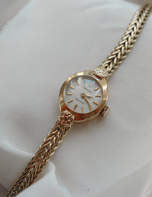 Rolex Tudor 9ct Gold Ladies Manual Wind Wristwatch - 1962