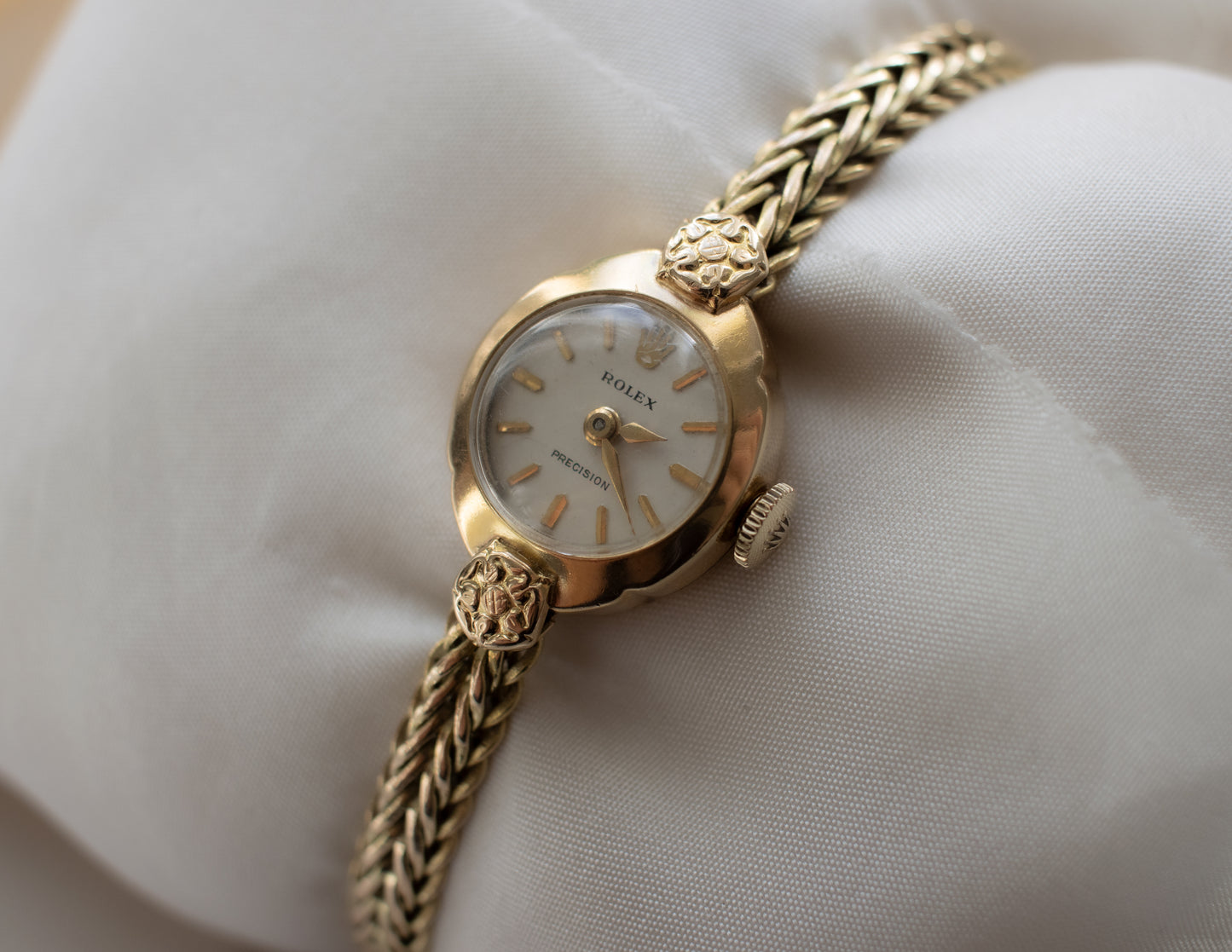 Rolex Tudor 9ct Gold Ladies Manual Wind Wristwatch - 1962