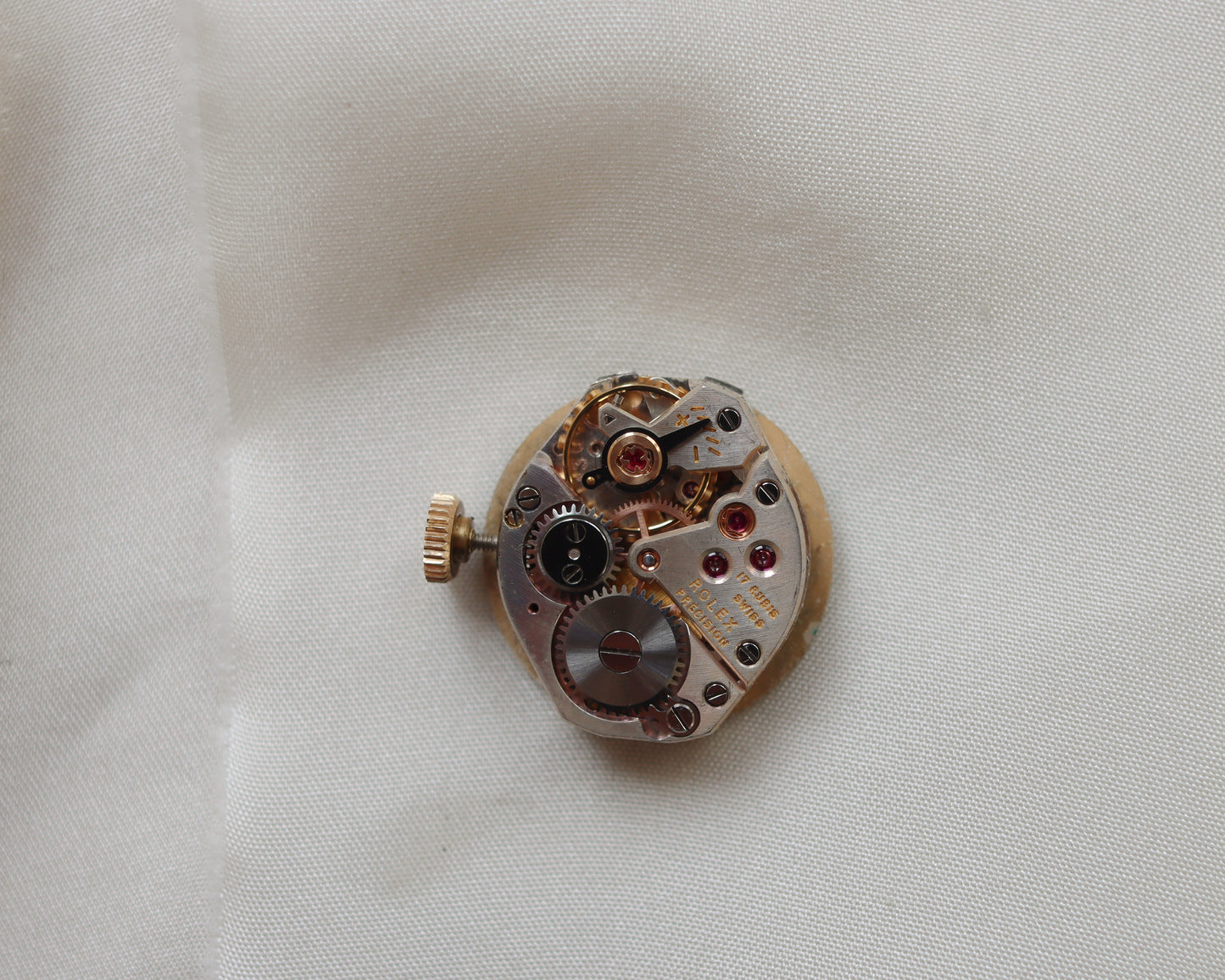 Rolex precision wrist watch in 9ct gold from 1964