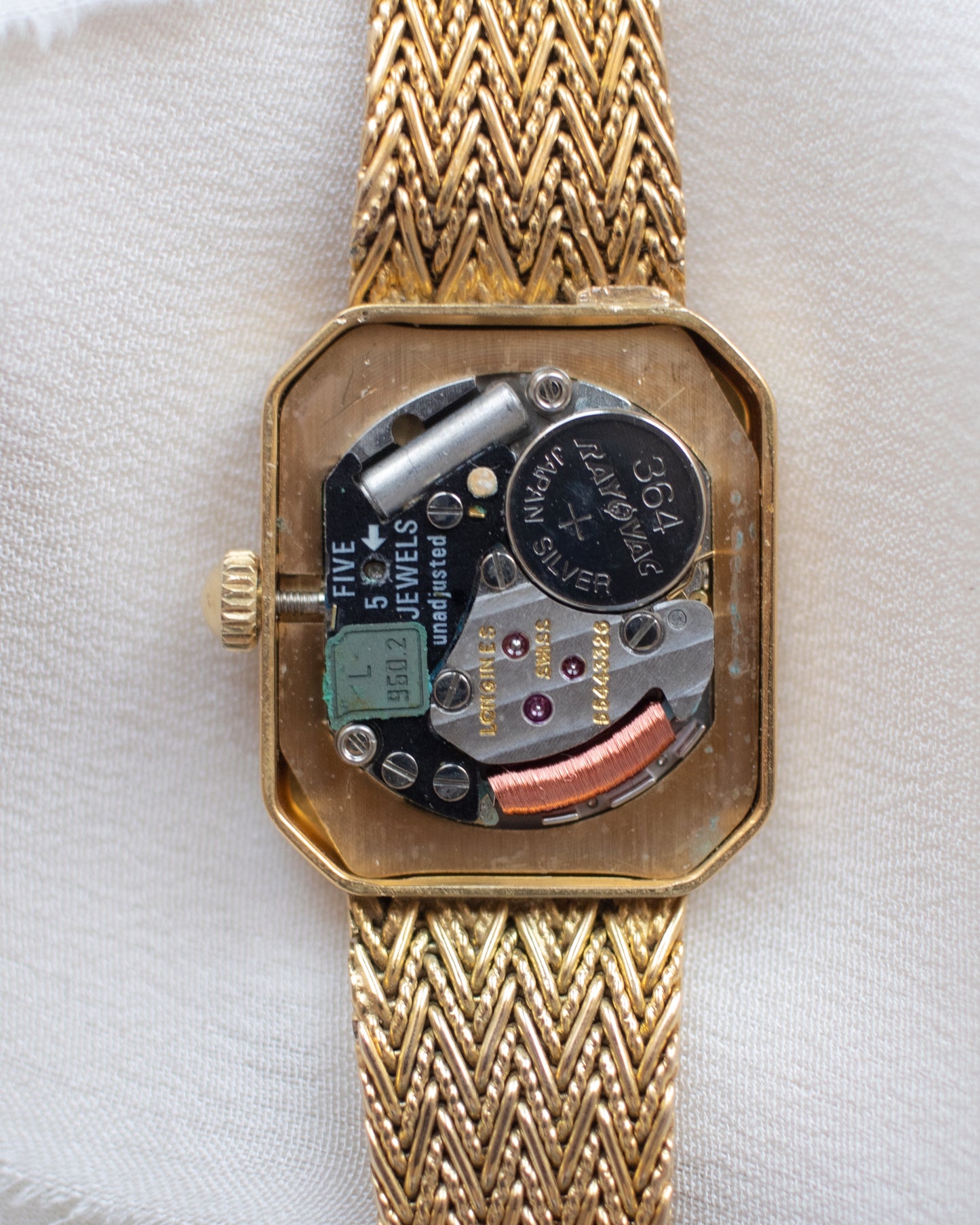 Vintage Longines 9ct Gold Ladies Bracelet Watch – 1982
