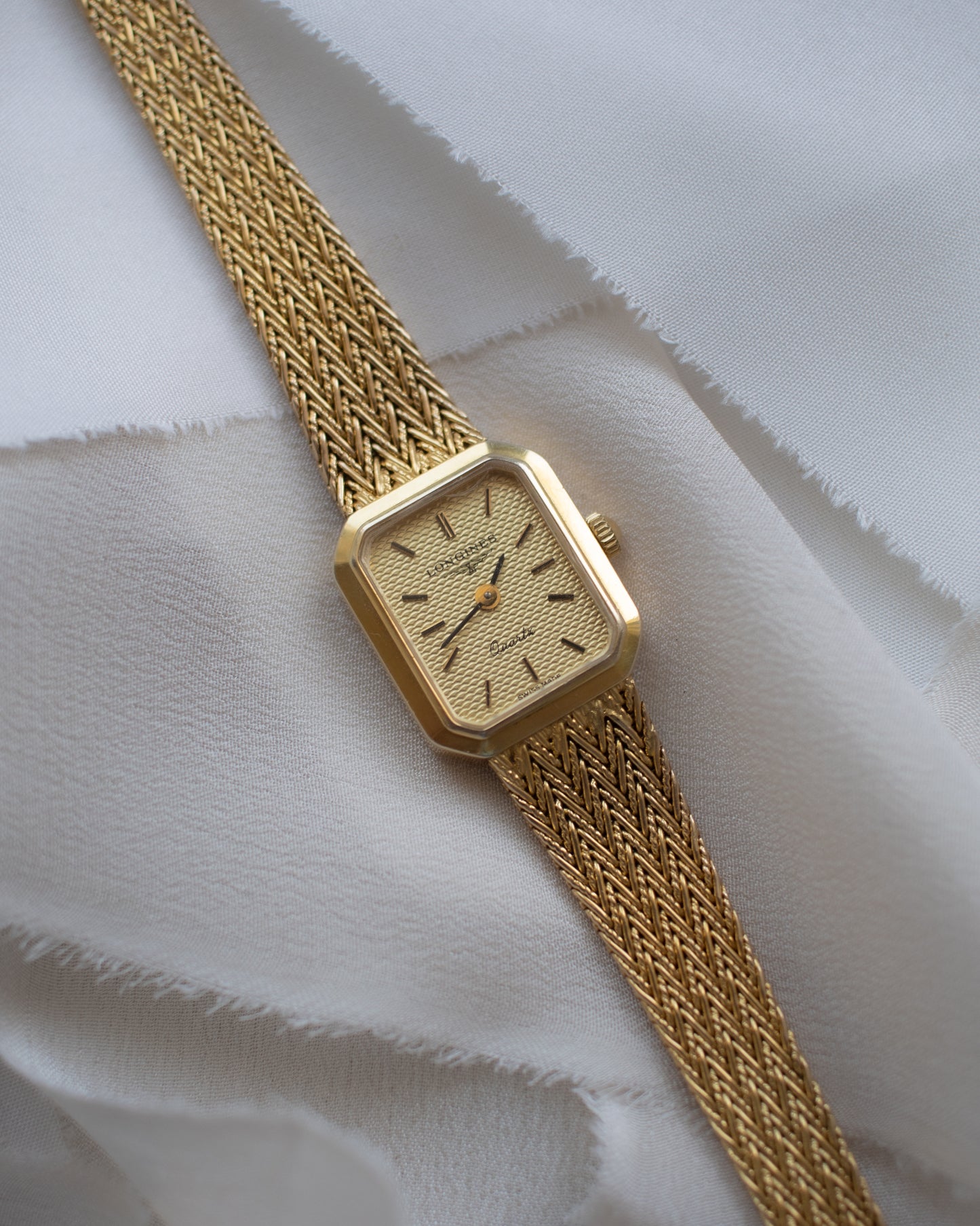 Vintage Longines 9ct Gold Ladies Bracelet Watch – 1982
