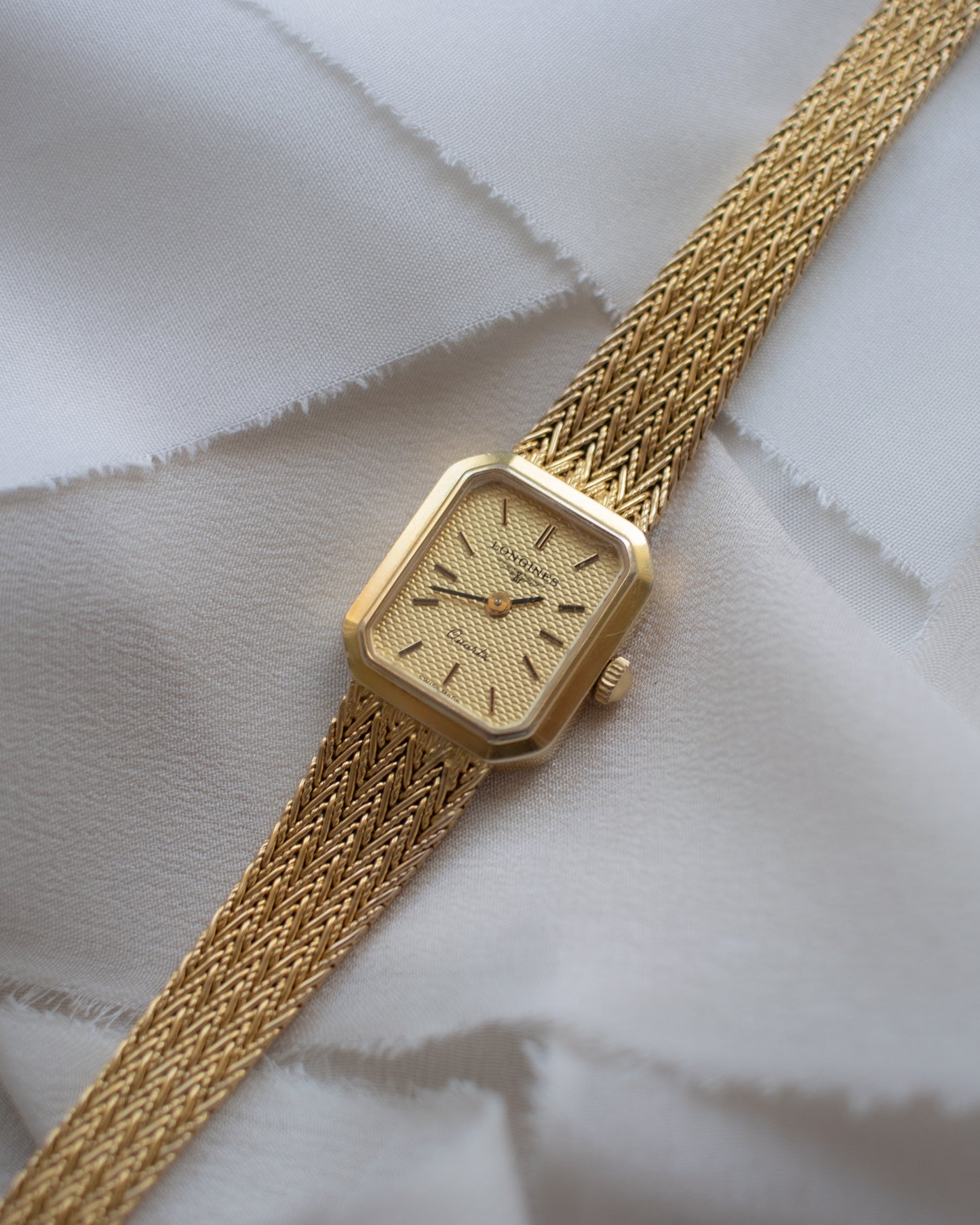 Vintage Longines 9ct Gold Ladies Bracelet Watch – 1982
