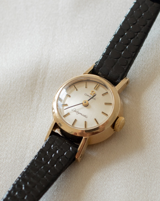 Vintage 1965 Omega Ladymatic 9ct Gold Automatic Ladies Watch
