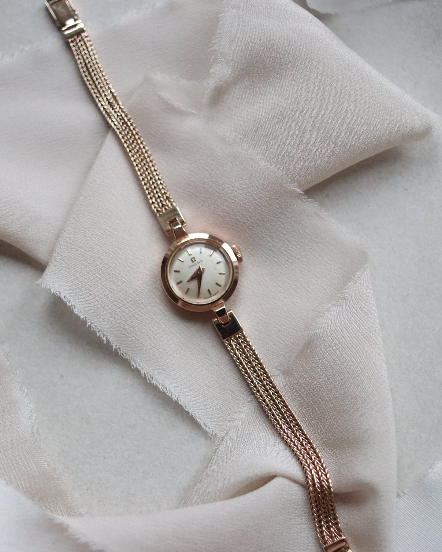 Vintage Omega Ladies’ Dress Watch 18ct Rose Gold - c. 1960s