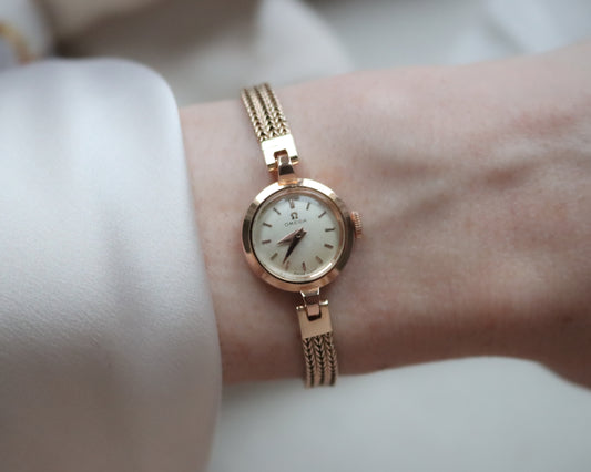 Vintage Omega Ladies’ Dress Watch 18ct Rose Gold - c. 1960s