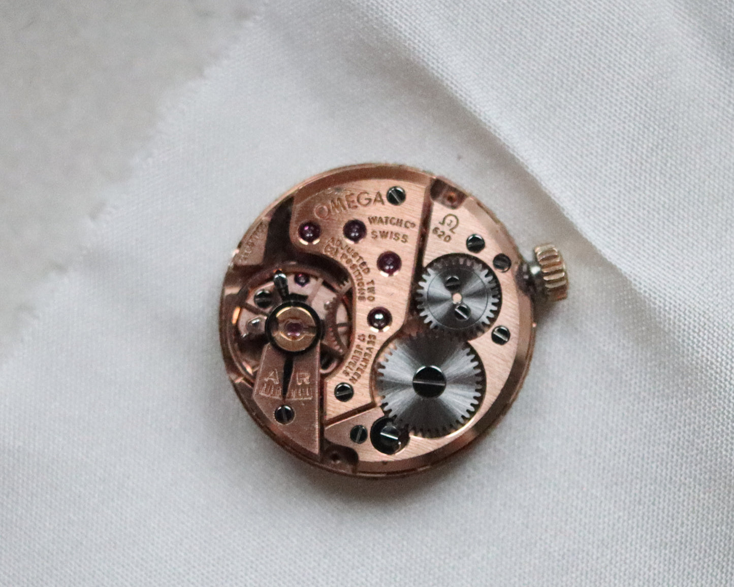 Vintage Omega Ladies’ 9ct Gold Wristwatch with Snake Effect Bracelet - 1965