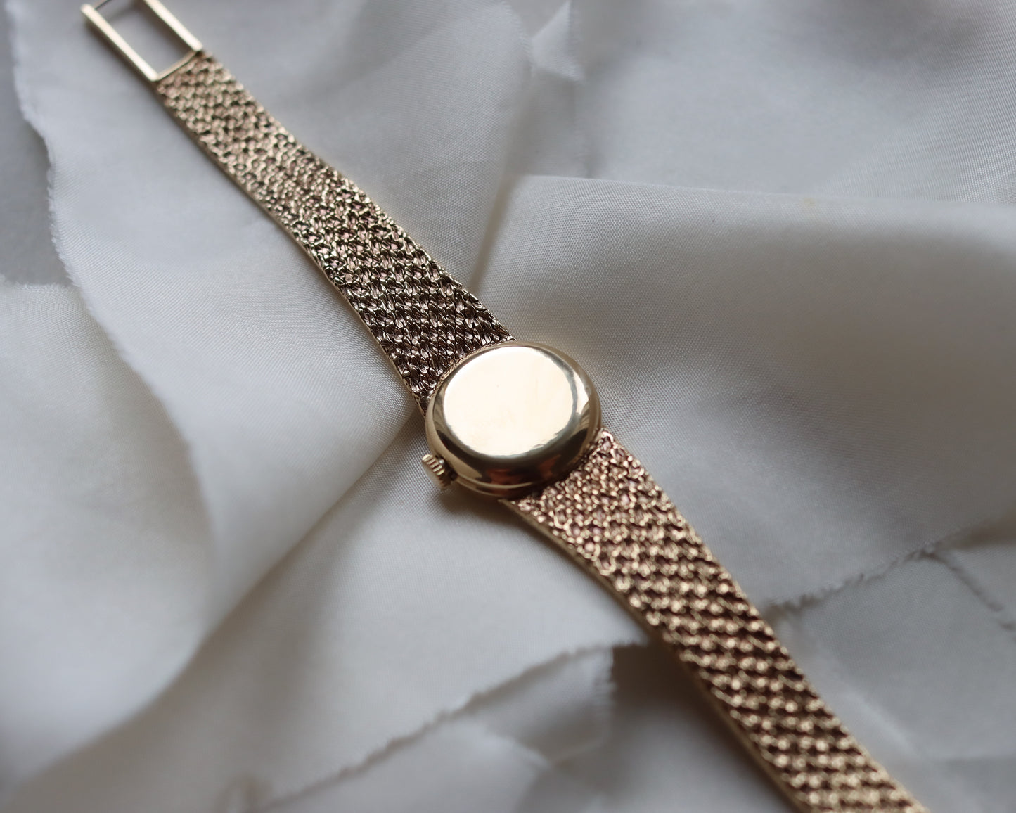 Ladies Rolex precision watch in 9ct gold from 1970