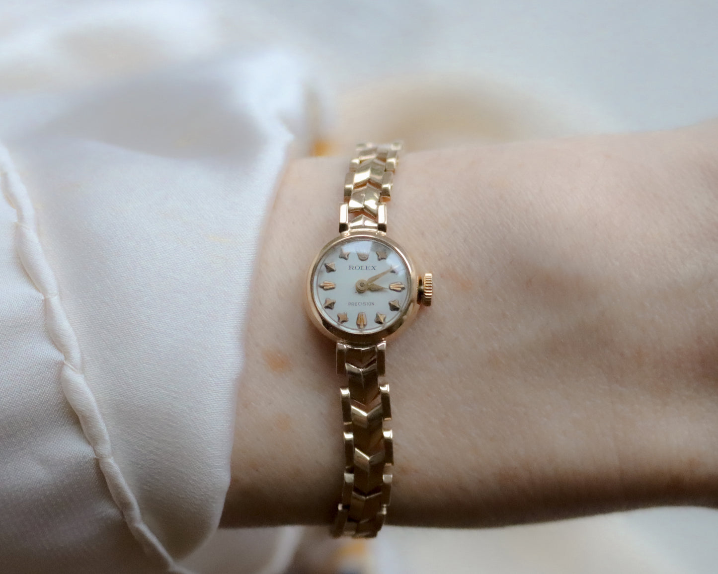 Ladies Rolex Precision Wristwatch with original box - 1969