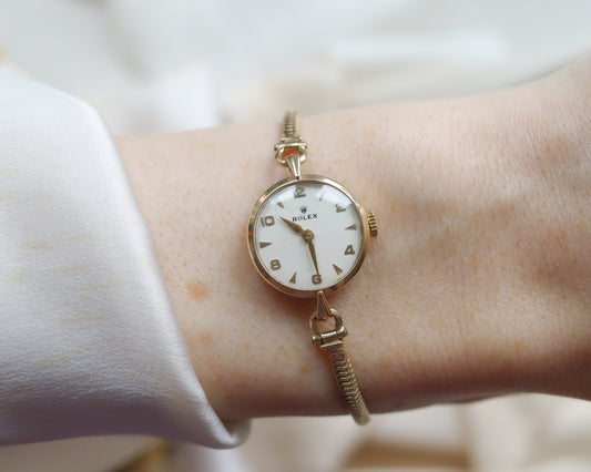 Ladies Rolex precision 9ct gold watch - From 1959